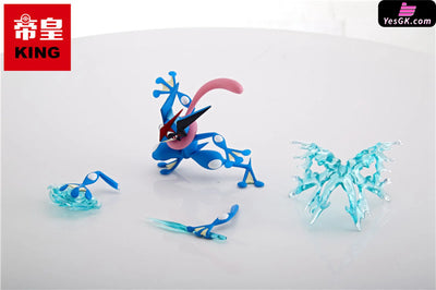 Pokemon - World Zukan Greninja Ashs Mega Gardevoir & Gallade Resin Statue King Studio [In Stock]