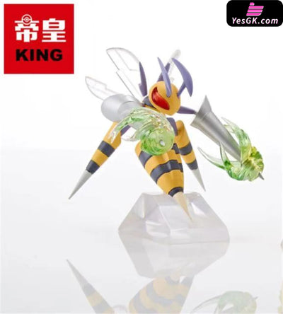 Pokemon - World Zukan Mega Beedrill/ Beedrill Evolution Set/ Blissey Set Resin Statue King Studio