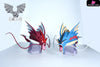 Pokemon - World Zukan Mega Gengar & Gyarados Resin Statue Sxg Studio [In Stock]