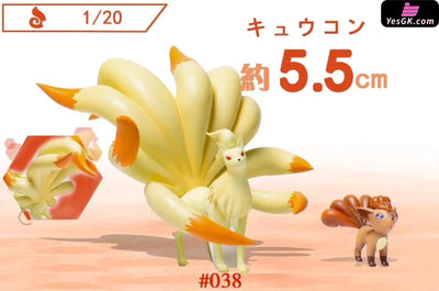 Pokemon - World Zukan Rapidash Set Ninetales & Alakazam Resin Statue Sxg Studio [In Stock]