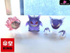 Pokemon - World Zukan Transparent Gastly/ Haunter/ Mega Sceptile/ Garchomp Resin Statue King Studio