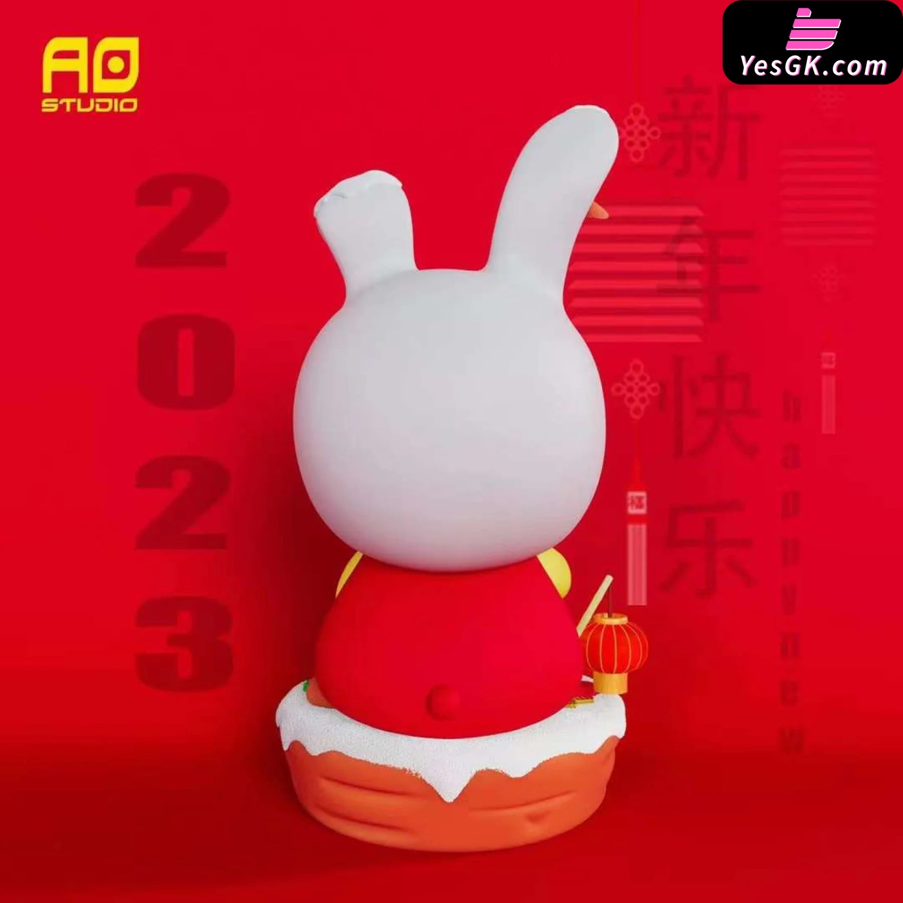 Pokémon Year Of The Rabbit Lucky Pikachu Statue - Ao Studio [Pre-Order]