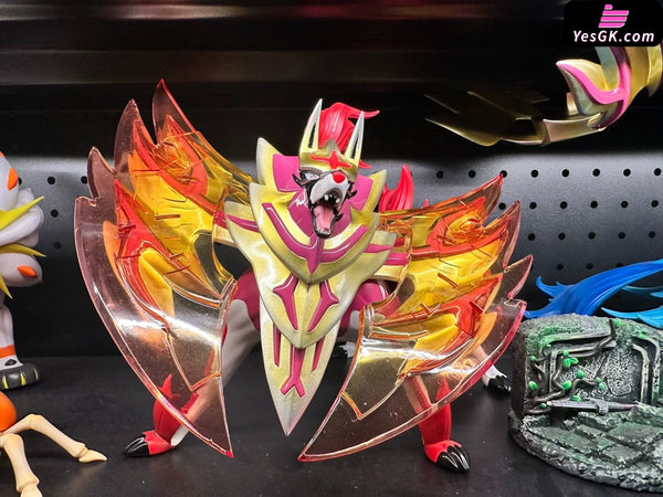 Pokemon Zacian & Zamazenta GK Statue - Wonder Studio [In-Stock] - Full Payment / Shiny Color / Zamazenta + Behemoth