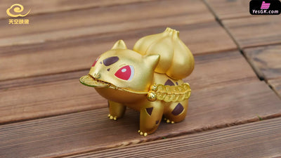 PokémonBring Wealth Bulbasaur Alloy Ornament GK Statue - Tian Kong Ying Xiang Studio [Pre-Order] - Pokemon
