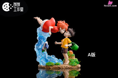 Ponyo Hayao Miyazaki Animation Series & Sosuke Statue - Bing Studio [Pre-Order Closed] Full Payment