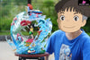 Ponyo on the Cliff by the Sea Hayao Miyazaki Series CP002 Ponyo & Sosuke Resin Statue - OPM Studio [In-Stock] Miyazaki