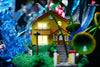 Ponyo on the Cliff by the Sea Hayao Miyazaki Series CP002 Ponyo & Sosuke Resin Statue - OPM Studio [In-Stock] Miyazaki