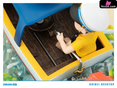 Ponyo on the Cliff Desktop Series Ponyo on the Cliff GK Statue - CHIKARA Studio [Pre-Order] Miyazaki Anime