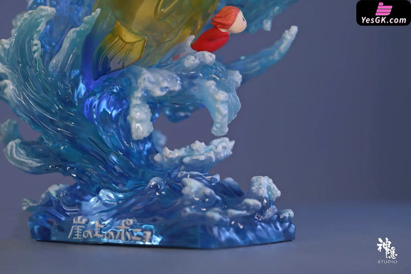 Ponyo On The Cliff Goldfish’s Princess Resin Statue - Shen Yin Studio [Pre - Order] Miyazaki Anime