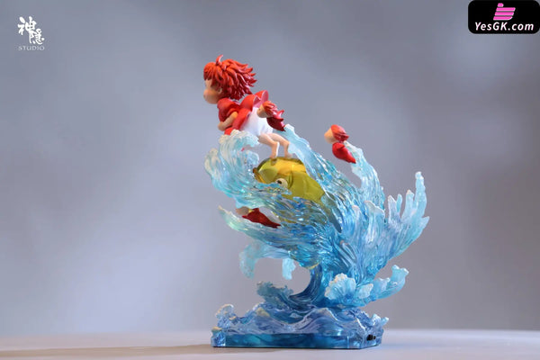 Ponyo On The Cliff Goldfish’s Princess Resin Statue - Shen Yin Studio [Pre - Order] Miyazaki Anime
