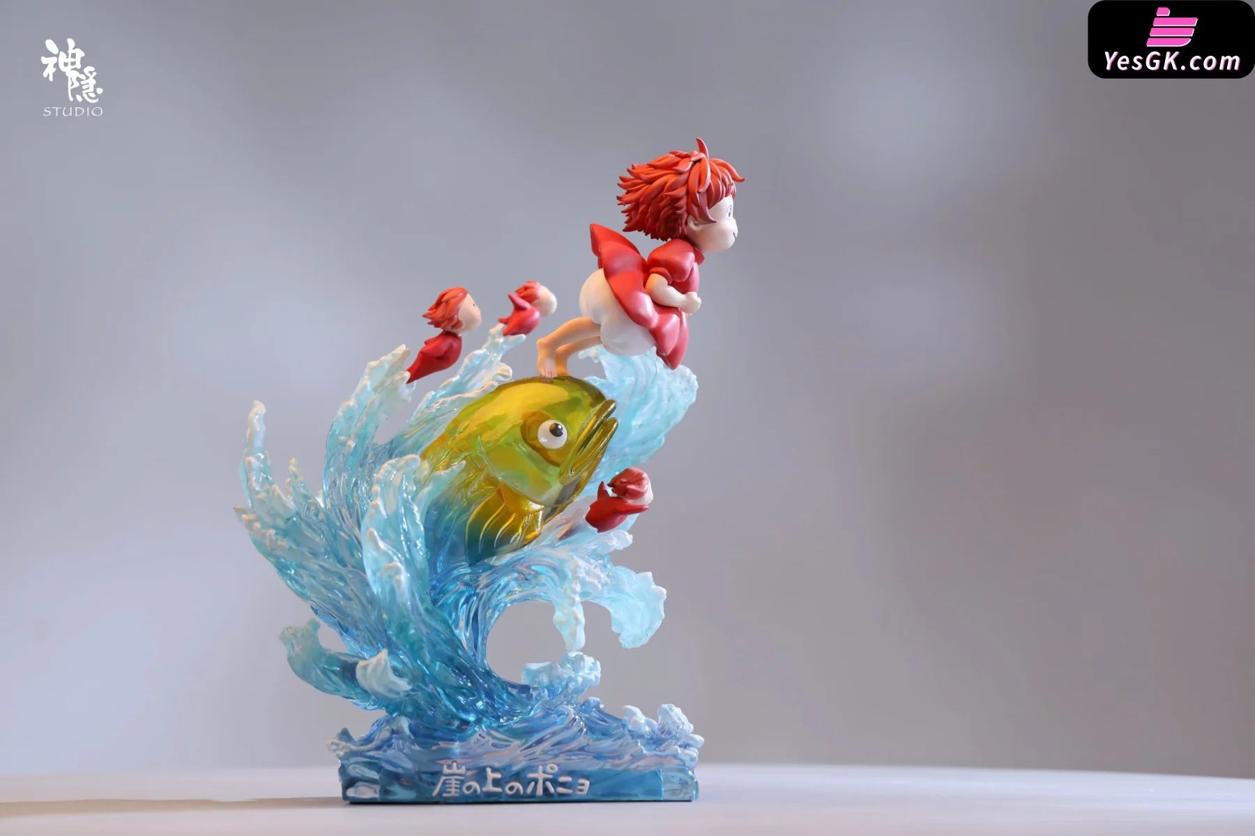 Ponyo on the Cliff Goldfish's Princess Resin Statue - Shen