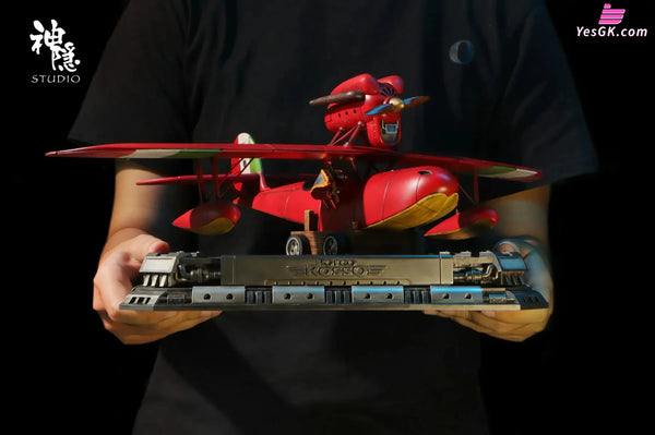 Porco Rosso Silhouette Moment Series Ace Pilot Marco Pagot GK Statue - Shen Yin Studio [Pre-Order] Miyazaki Anime