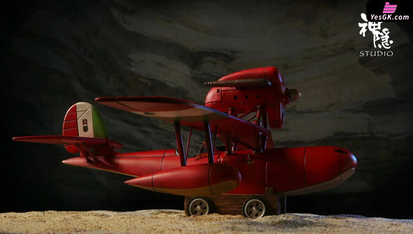 Porco Rosso Silhouette Moment Series Ace Pilot Marco Pagot GK Statue - Shen Yin Studio [Pre-Order] Miyazaki Anime