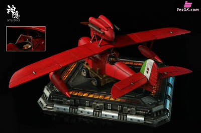 Porco Rosso Silhouette Moment Series Ace Pilot Marco Pagot GK Statue - Shen Yin Studio [Pre-Order] Miyazaki Anime