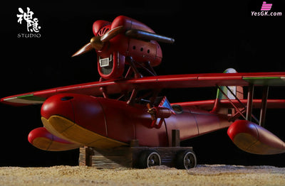 Porco Rosso Silhouette Moment Series Ace Pilot Marco Pagot GK Statue - Shen Yin Studio [Pre-Order] Miyazaki Anime