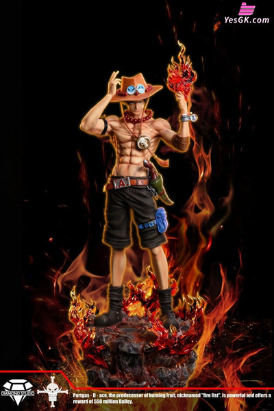 Portgas D Ace Resin Statue - Diamond Studio [In Stock]