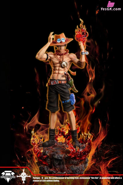 Portgas D Ace Resin Statue - Diamond Studio [In Stock]