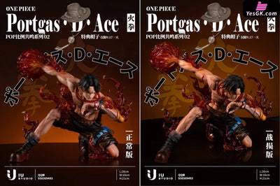 Portgas D Ace Resin Statue - Iu Studio [Pre-Order]