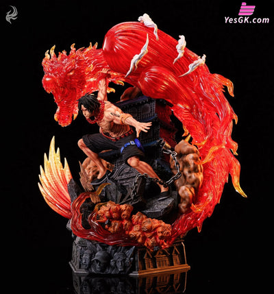 Portgas D Ace Resin Statue - Phoenix Studios [In Stock] One Piece