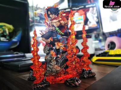 Portgas D Ace Resin Statue - T-H Studio [Pre-Order]