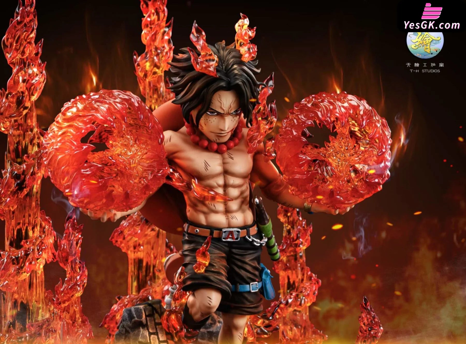 Portgas D Ace Resin Statue - T-H Studio [Pre-Order] – YesGK