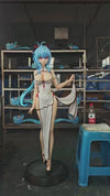 Genshin Impact Cheongsam Ganyu GK Statue - Qian Niao Studio [In-Stock]