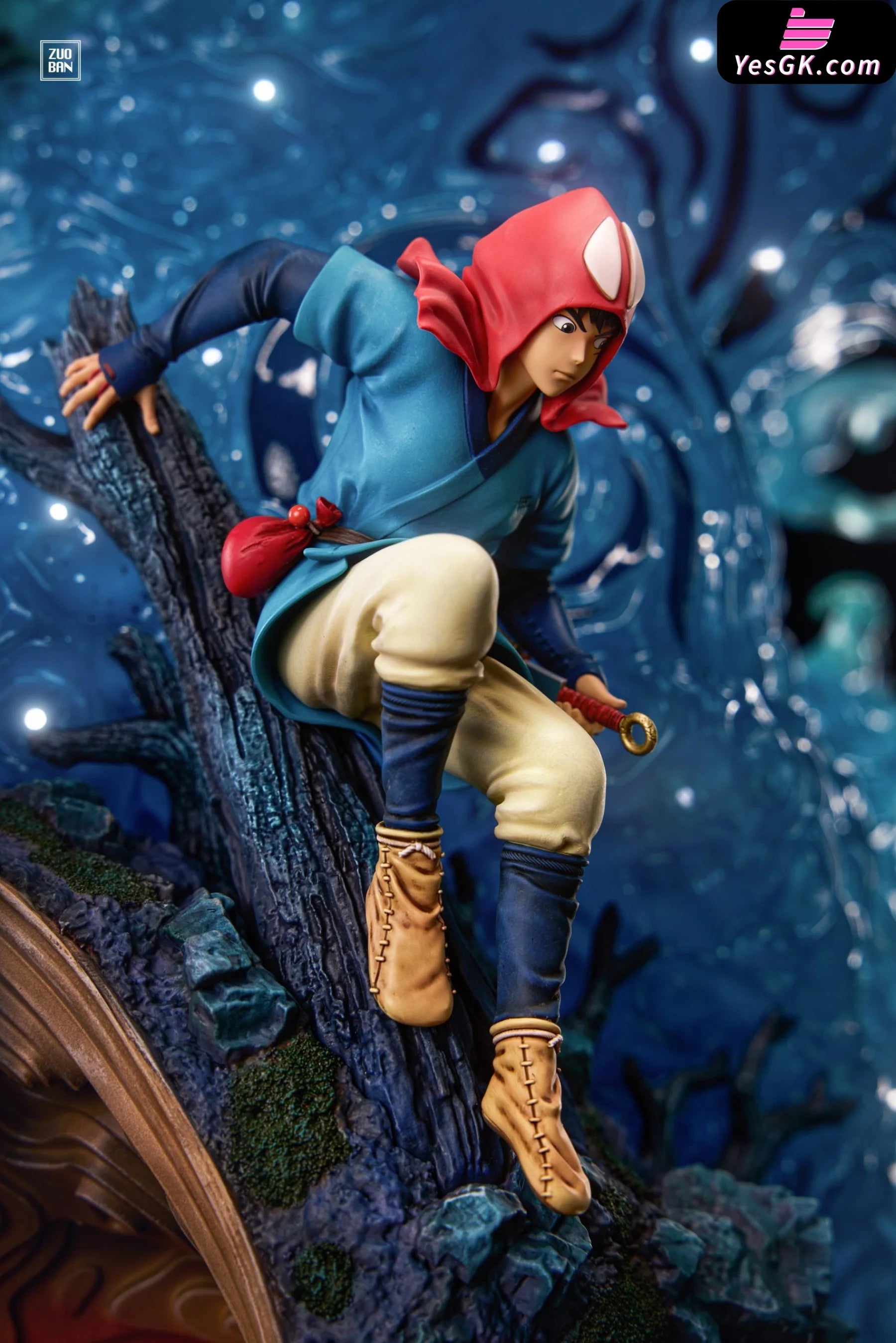 Princess Mononoke ashitaka Resin Statue - Zuo Ban Studio [In Princess Mononoke ashitaka Resin Statue - Zuo Ban Studio [In