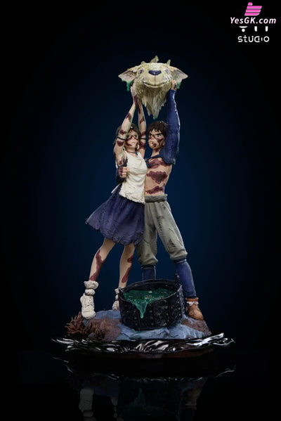 Princess Mononoke CP Series 003 San & Ashitaka Statue - YH Studio
