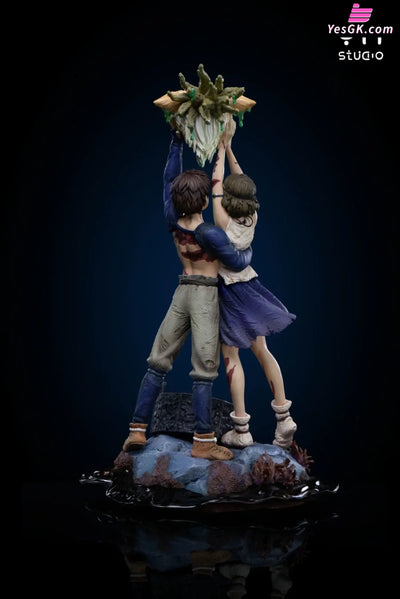 Princess Mononoke CP Series 003 San & Ashitaka Statue - YH Studio