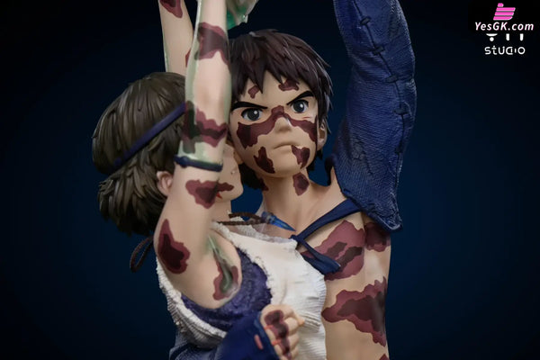Princess Mononoke CP Series 003 San & Ashitaka Statue - YH Studio