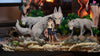 Princess Mononoke Desktop Small Scene Series #7 San GK Statue - OPM Studio [In-Stock] Miyazaki Anime