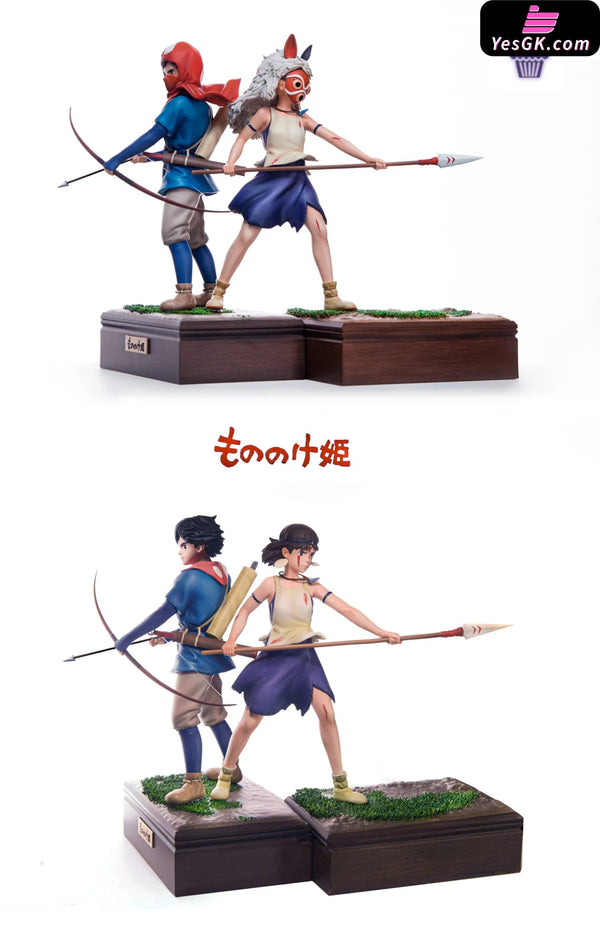 Princess Mononoke Hayao Miyazaki Series Small Scale 001 Princess Mononoke GK Statue - Cake Studio [Pre-Order] Miyazaki