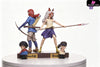 Princess Mononoke Hayao Miyazaki Series Small Scale 001 Princess Mononoke GK Statue - Cake Studio [In-Stock] - Miyazaki