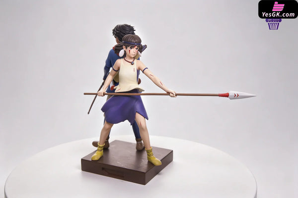 Princess Mononoke Hayao Miyazaki Series Small Scale 001 Princess Mononoke GK Statue - Cake Studio [In-Stock] - Miyazaki