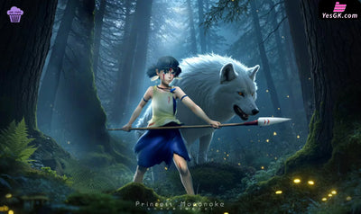 Princess Mononoke Hayao Miyazaki Series Small Scale 001 Princess Mononoke GK Statue - Cake Studio [Pre-Order] Miyazaki