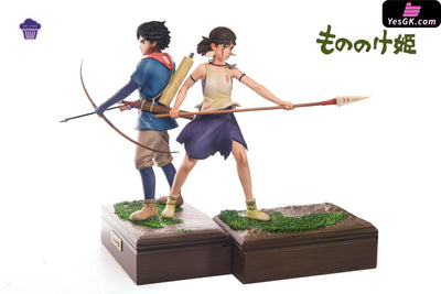 Princess Mononoke Hayao Miyazaki Series Small Scale 001 Princess Mononoke GK Statue - Cake Studio [Pre-Order] Deposit