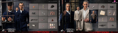 Prison Break Michael & tbag & Double set & Magnetic Opening and Closing Prison Scene 1/6 scale action figure FB - FISH