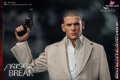 Prison Break Michael & tbag & Double set & Magnetic Opening and Closing Prison Scene 1/6 scale action figure FB - FISH