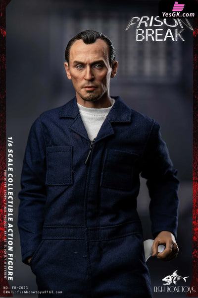 Prison Break Michael & tbag & Double set & Magnetic Opening and Closing Prison Scene 1/6 scale action figure FB - FISH