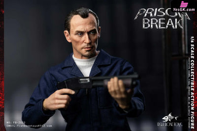 Prison Break Michael & tbag & Double set & Magnetic Opening and Closing Prison Scene 1/6 scale action figure FB - FISH