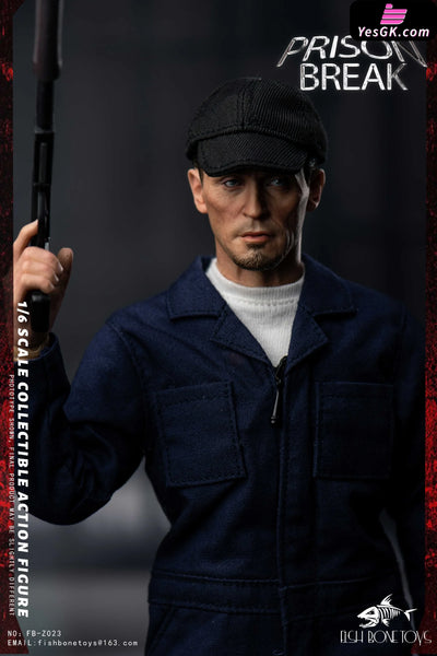 Prison Break Michael & tbag & Double set & Magnetic Opening and Closing Prison Scene 1/6 scale action figure FB - FISH