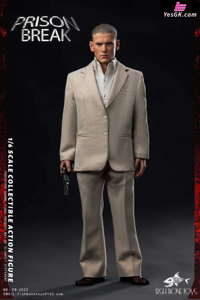 Prison Break Michael & tbag & Double set & Magnetic Opening and Closing Prison Scene 1/6 scale action figure FB - FISH