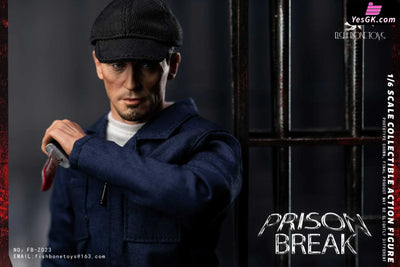 Prison Break Michael & tbag & Double set & Magnetic Opening and Closing Prison Scene 1/6 scale action figure FB - FISH