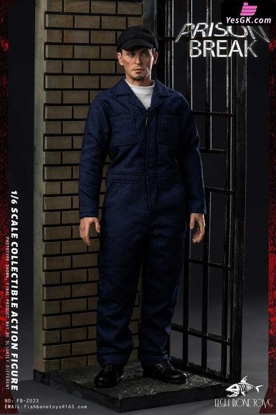 Prison Break Michael & tbag & Double set & Magnetic Opening and Closing Prison Scene 1/6 scale action figure FB - FISH