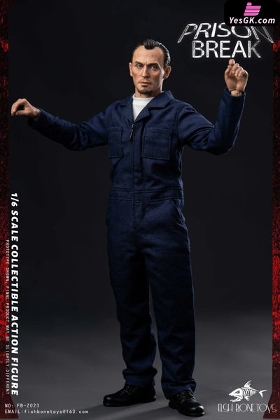 Prison Break Michael & tbag & Double set & Magnetic Opening and Closing Prison Scene 1/6 scale action figure FB - FISH