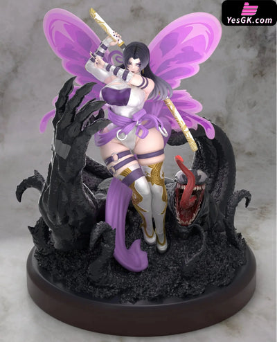 Psylocke & Venom 1/4 GK Statue - Xing Zhe Studio [Pre-Order] Deposit / B: White Color Others
