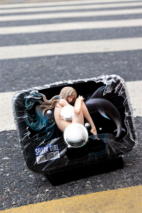 Shark Girl-Sleeping Beauty-Black Fin & Silver Fin Licensed Statue - WeArtDoing Studio [Pre-Order]