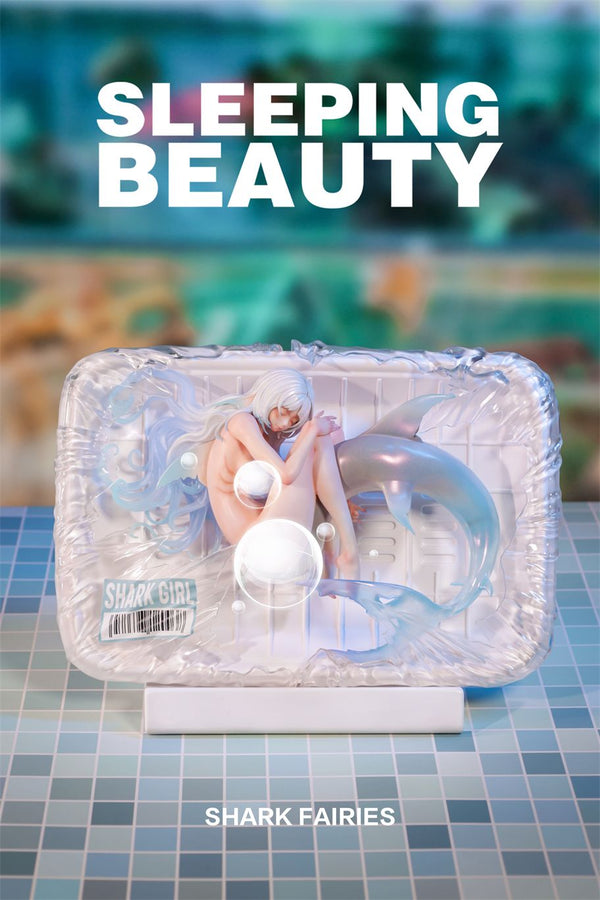 Shark Girl-Sleeping Beauty-Black Fin & Silver Fin Licensed Statue - WeArtDoing Studio [Pre-Order]