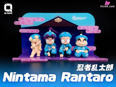 Nintama Rantarō Rantarou Inadera & Kirimaru Settsuno & Shinbei Fukutomi & Hemu Hemu GK Statue - Q-MON Studio