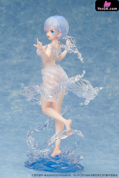Re: Life In A Different World From Zero Rem Water Dress Statue - Shibuya Scramble Figure (Ssf)